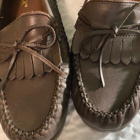 Ladies Brown Cabin Creek size 8 1/2 Loafers - Picture 2 of 4